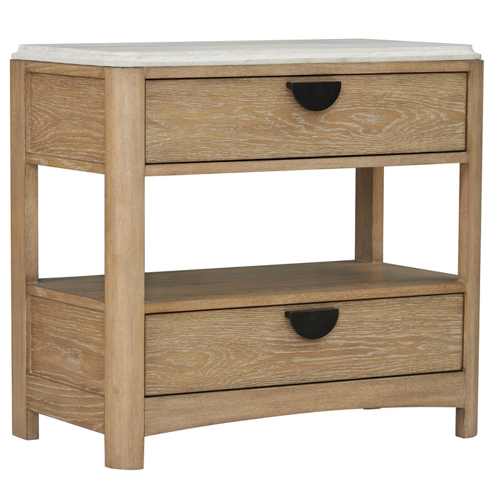Parker House Escape - Bedroom Queen Panel Bed 2 Nightstands and Dresser with Mirror