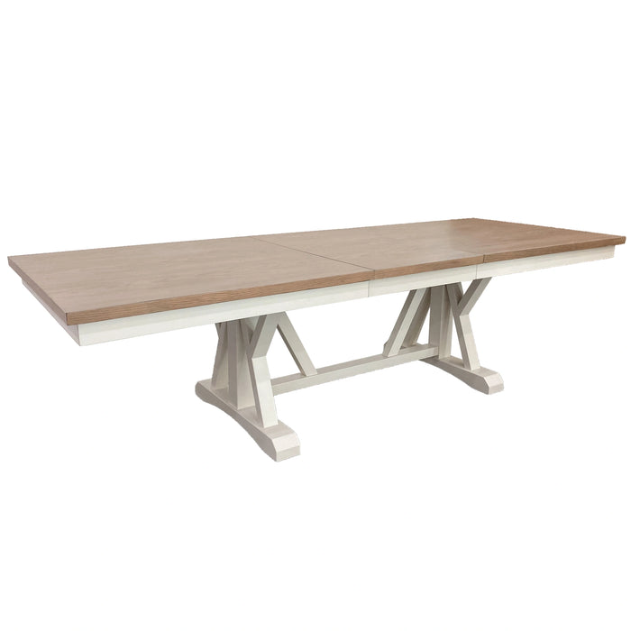 Parker House Americana Modern Dining 88 inch Trestle Extendable Dining Table