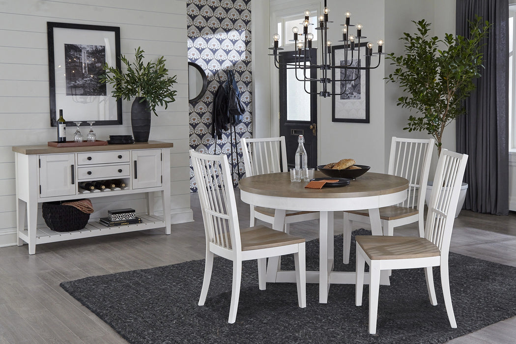 Parker House Americana Modern Dining 48 Inch Round Extendable Dining Table