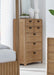 Parker House Escape - Bedroom 5 Drawer Chest with Cedar Bottom