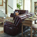 Parker Living Vail - Burnt Sienna Power Reclining Sofa Loveseat and Recliner