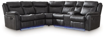 Sultan Meadow Reclining Sectional - Great Lake Furnishings  (MI)