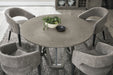 Parker House Pure Modern Dining 60 Inch Round Table with Wood Base