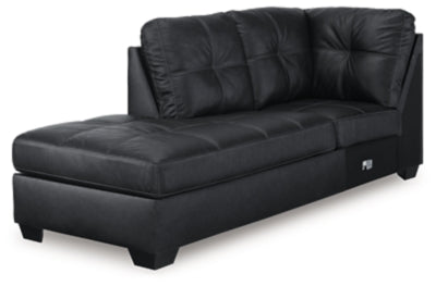 Barlin Mills Sectional with Chaise - Great Lake Furnishings  (MI)