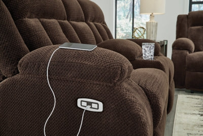 Observation Power Reclining Loveseat with Console - Great Lake Furnishings  (MI)