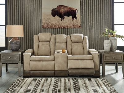 Next-Gen DuraPella Power Reclining Loveseat with Console - Great Lake Furnishings  (MI)