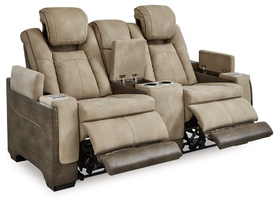 Next-Gen DuraPella Power Reclining Loveseat with Console - Great Lake Furnishings  (MI)
