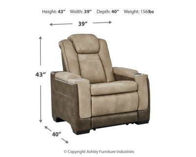 Next-Gen DuraPella Power Recliner - Great Lake Furnishings  (MI)