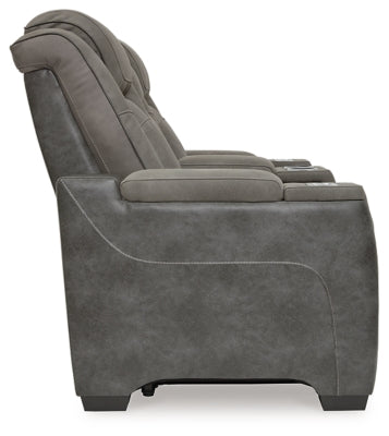 Next-Gen DuraPella Power Reclining Loveseat with Console - Great Lake Furnishings  (MI)