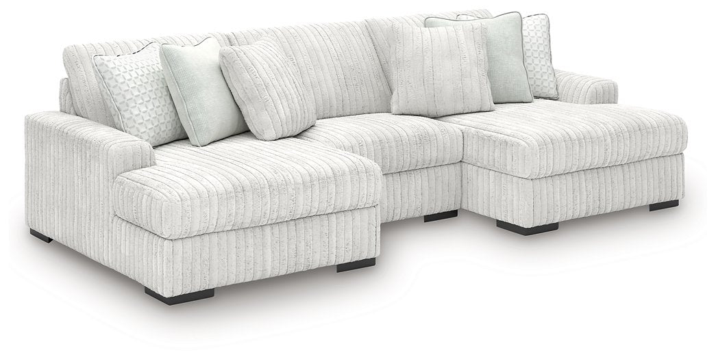 Stupendous Sectional with Double Chaise