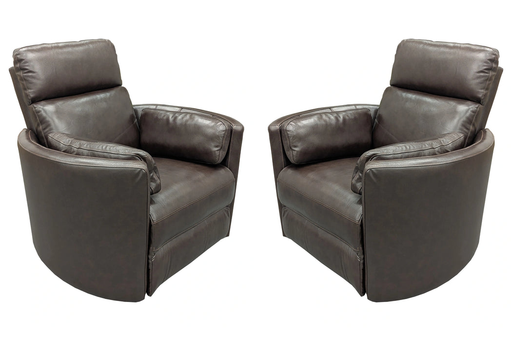 Parker Living Radius Manual Swivel Recliner Two Pack