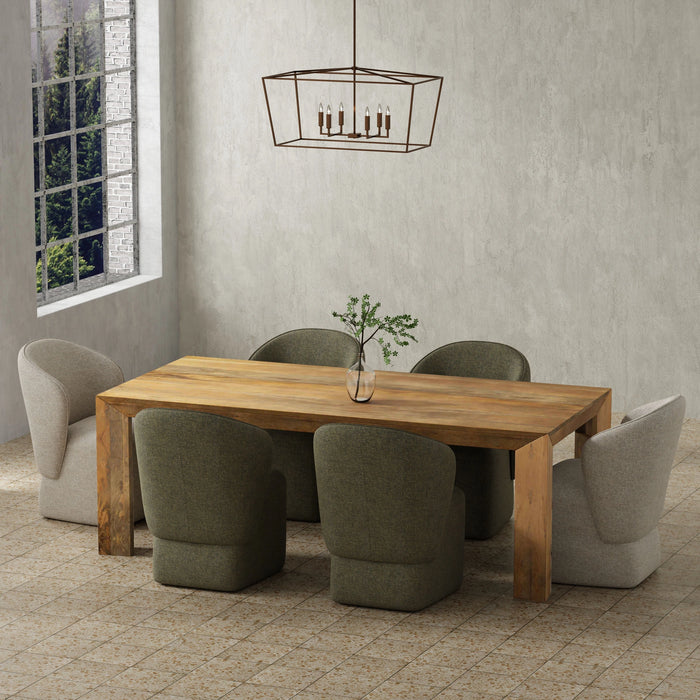 Parker House Crossings - Downtown Dining 86 Inch Rectangular Dining Table