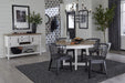 Parker House Americana Modern Dining Barrel Dining Chair Two Pack
