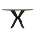 Parker House Crossings - Monaco Dining 84 Inch Rectangular Dining Table with 4 Upholstered Chairs