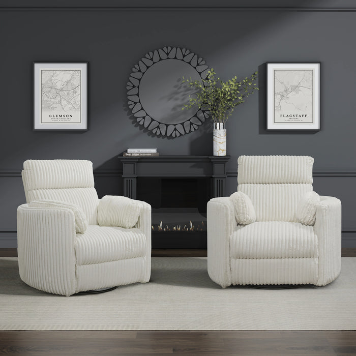 Parker Living Radius Power Swivel Glider Recliner Two Pack