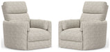 Parker Living Radius Power Swivel Glider Recliner Two Pack