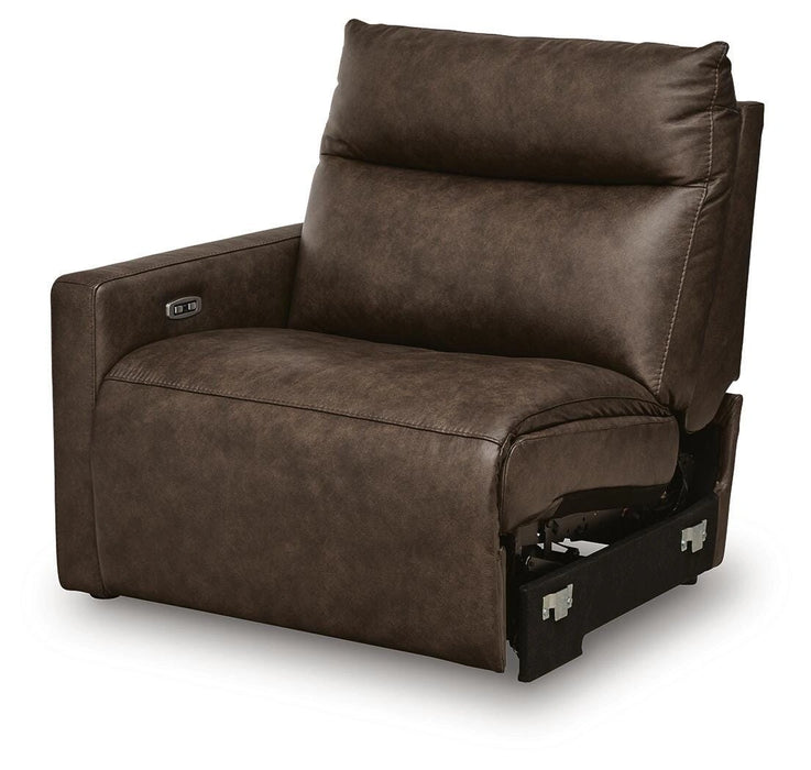 ModZ Power Reclining Sectional with Audio Consoles