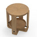 Parker House Escape Round End Table with Shelf