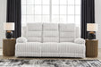 Rhines Falls Power Reclining Sofa with Drop Down Table - Great Lake Furnishings  (MI)