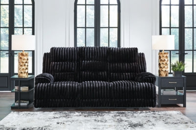 Rhine Falls Power Reclining Sofa with Drop Down Table - Great Lake Furnishings  (MI)