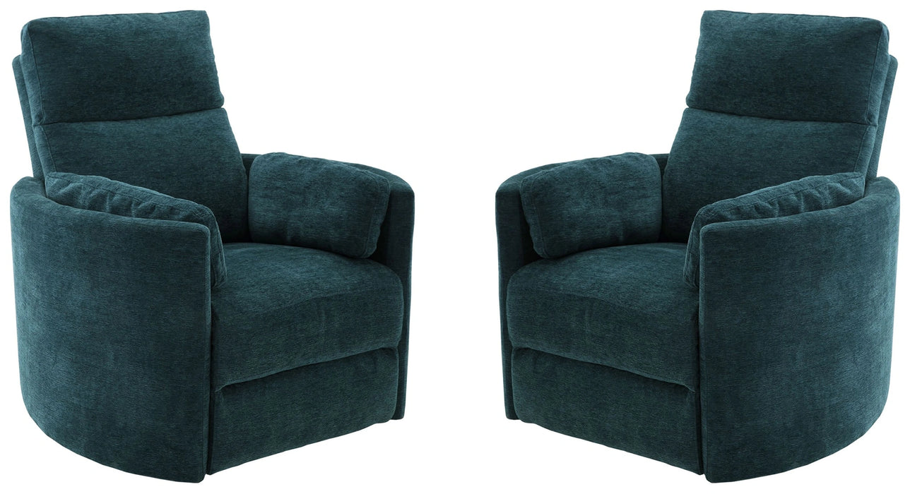 Parker Living Radius Power Swivel Glider Recliner Two Pack