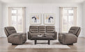 Parker Living Lawson - Sydney Brunette Zero Gravity Triple Power Reclining Sofa with Drop Down Table P2