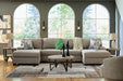 Newellen Sectional with Chaise - Great Lake Furnishings  (MI)