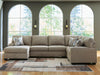 Newellen Sectional with Chaise - Great Lake Furnishings  (MI)