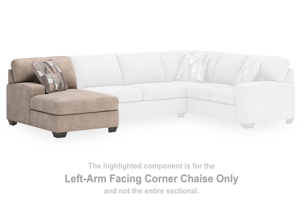 Newellen Sleeper Sectional with Chaise - Great Lake Furnishings  (MI)