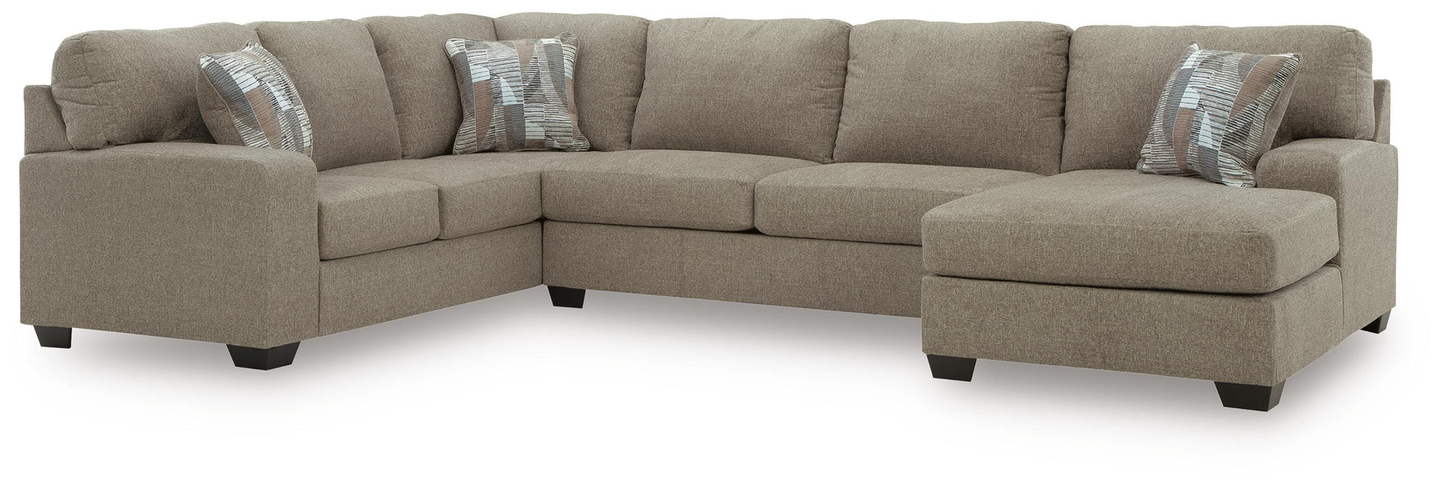 Newellen Sectional with Chaise - Great Lake Furnishings  (MI)