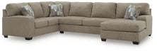 Newellen Sectional with Chaise - Great Lake Furnishings  (MI)