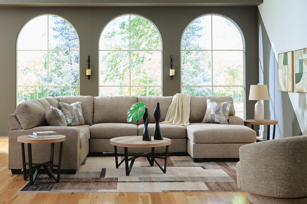Newellen Sectional with Chaise - Great Lake Furnishings  (MI)