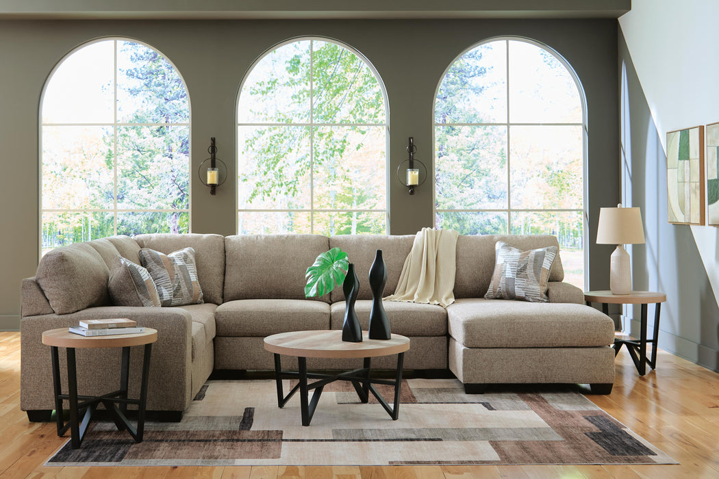 Newellen Sectional with Chaise - Great Lake Furnishings  (MI)