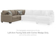 Newellen Sectional with Chaise - Great Lake Furnishings  (MI)
