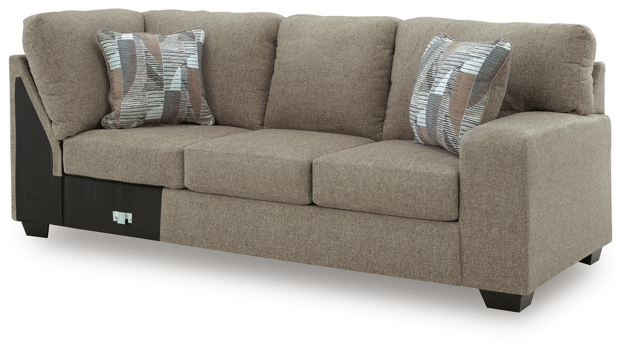 Newellen Sectional with Chaise - Great Lake Furnishings  (MI)