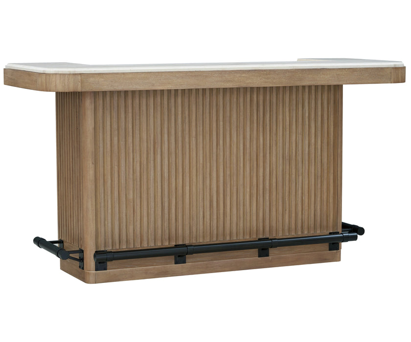 Parker House Escape - Dining 78 Inch Bar with Stone Top