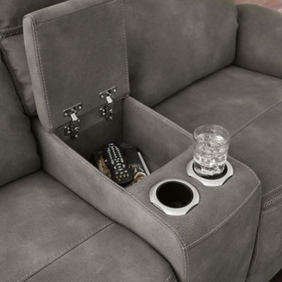 Next-Gen DuraPella Power Reclining Loveseat with Console - Great Lake Furnishings  (MI)