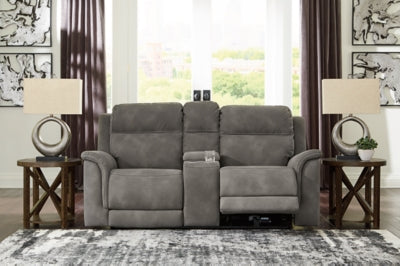Next-Gen DuraPella Power Reclining Loveseat with Console - Great Lake Furnishings  (MI)