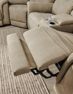 Next-Gen DuraPella Power Reclining Loveseat with Console - Great Lake Furnishings  (MI)