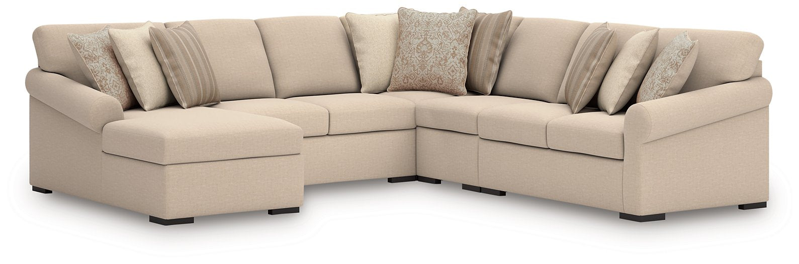 LadyMae Sectional with Chaise - Great Lake Furnishings  (MI)