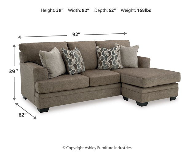 Stonemeade Sofa Chaise - Great Lake Furnishings  (MI)