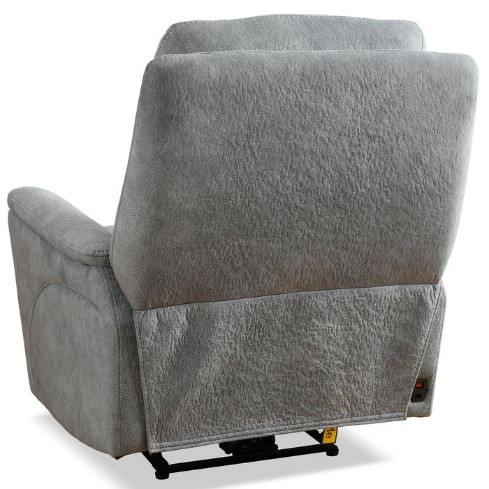 Parker Living Linus - Hudson Grey Power Reclining Sofa Loveseat and Recliner