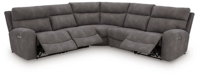 Next-Gen DuraPella Power Reclining Sectional - Great Lake Furnishings  (MI)