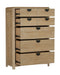 Parker House Escape - Bedroom 5 Drawer Chest with Cedar Bottom