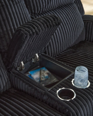 Forest Lake Power Reclining Loveseat with Console - Great Lake Furnishings  (MI)