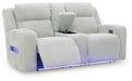 Forest Lake Power Reclining Loveseat with Console - Great Lake Furnishings  (MI)