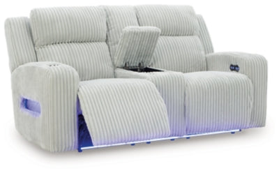 Forest Lake Power Reclining Loveseat with Console - Great Lake Furnishings  (MI)