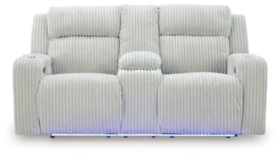 Forest Lake Power Reclining Loveseat with Console - Great Lake Furnishings  (MI)