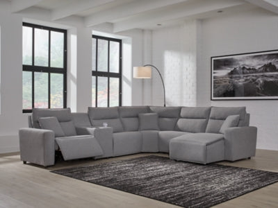 Modmax Power Reclining Sectional with Chaise - Great Lake Furnishings  (MI)