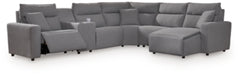 Modmax Power Reclining Sectional with Chaise - Great Lake Furnishings  (MI)